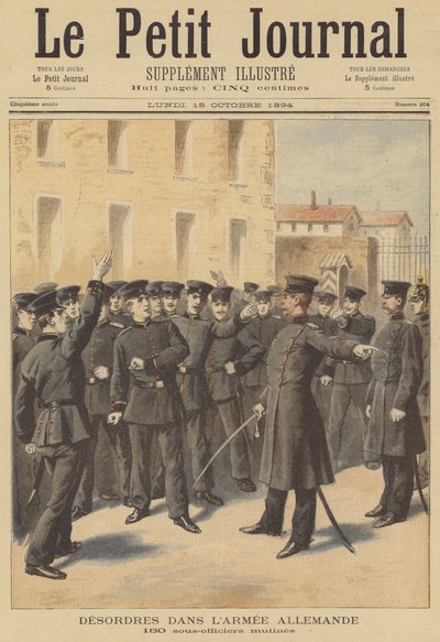 Mutiny by Junior Officers in the German Army by French School